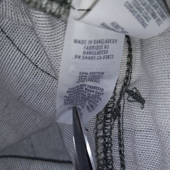 Aerie Cargo Joggers Medium Pull On Elastic Waist Ankle Green Camo Camouflage - Picture 12 of 15